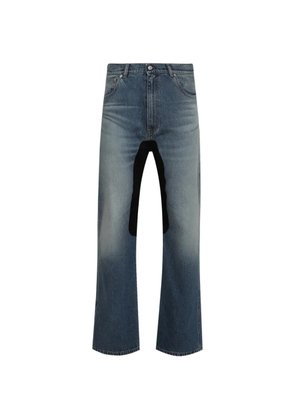 MARKING DISTANCE Saddle jeans - Blue