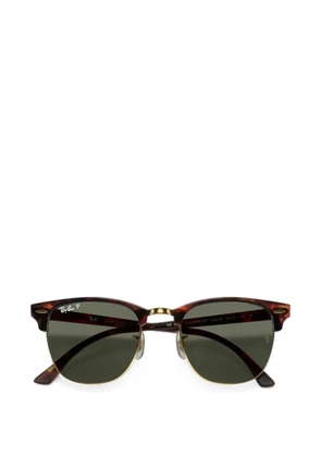 Ray-Ban Clubmaster browline-frame sunglasses - Brown
