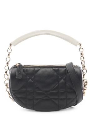 Christian Dior Pre-Owned 2010s Vibe Cannage shoulder bag - Black