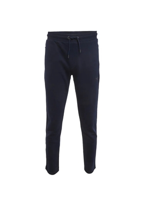 Emporio Armani Pre-Owned drawstring jersey track pants - Blue