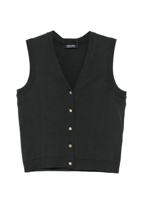 'S Max Mara V-neck button-up vest - Green