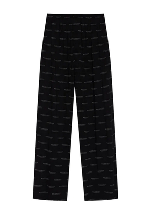 Balenciaga monogram trousers - Black
