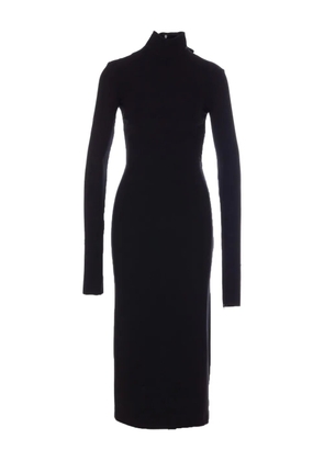 Balenciaga high-neck dress - Black