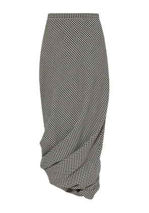 Balenciaga virgin wool skirt - Black