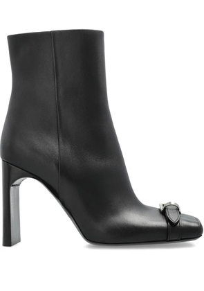 Balenciaga Bel Air buckle-detail square-toe boots - Black