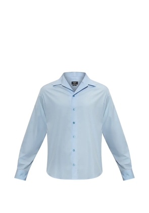 FENDI spread-collar shirt - Blue