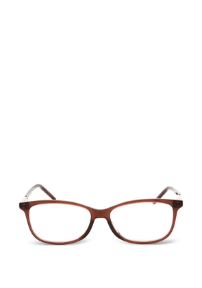 Marc Jacobs rectangle-frame glasses - Brown