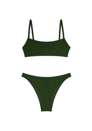 LIDO scoop-neck bikini - Green