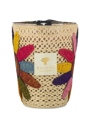 Baobab Collection Girasol raffia candle - Neutrals