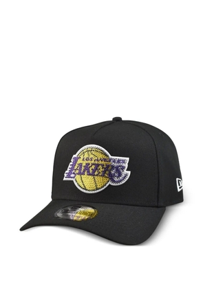 NEW ERA CAP LA Lakers 9FORTY rhinestone-embellished baseball cap - Black