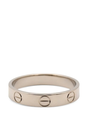 Cartier 2010s mini Love ring - Silver
