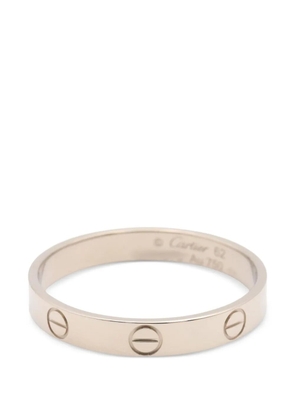 Cartier 2010s mini Love ring - Silver