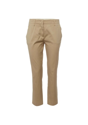 Prada Pre-Owned textured straight-fit trousers - Neutrals