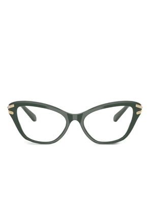 Swarovski Eyewear SK2031 crystal-embellished cat-eye glasses - Green