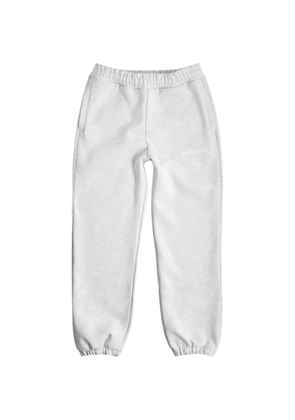 ANNIE HOOD logo-print track pants - Grey