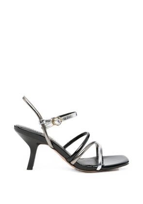 JANET & JANET multi-strap heeled sandals - Black