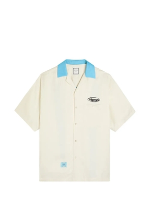 Wooyoungmi logo-patch shirt - Neutrals