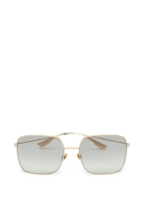 Christian Dior Pre-Owned DiorStellaire1 square-frame sunglasses - Gold