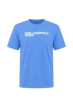Karl Lagerfeld Jeans logo-print T-shirt - Blue