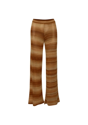 Baobab Helena wide-leg trousers - Brown