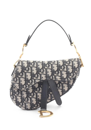 Christian Dior Pre-Owned 2010s Oblique jacquard shoulder bag - Neutrals