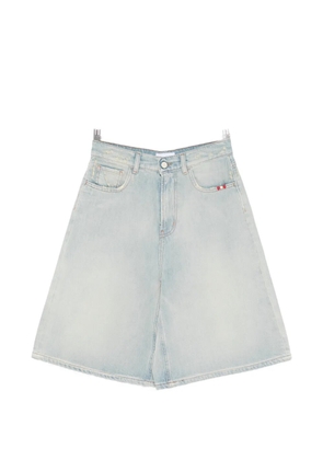 AMISH distressed denim shorts - Blue