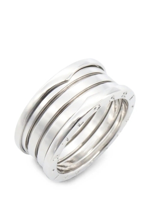 Bvlgari Pre-Owned 2010s B-zero1 four-band ring - Silver