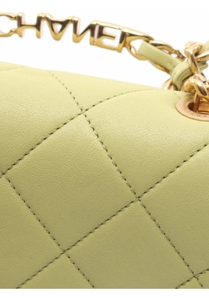 CHANEL Pre-Owned mini Matelassé leather cross body bag - Green