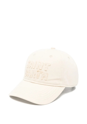 MC2 Saint Barth logo-embroidered baseball cap - Neutrals