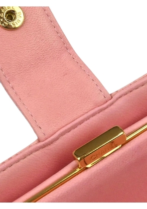 CHANEL Pre-Owned 2003 CC Caviar leather bifold wallet - Pink
