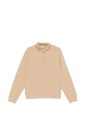 SANDRO half-zip sweatshirt - Neutrals