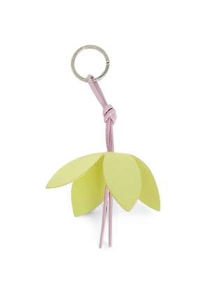 Jil Sander bellflower leather charm - Green