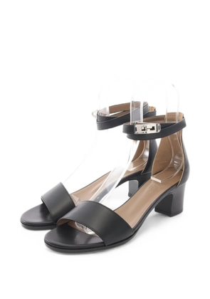 Hermès Pre-Owned 2020s Kelly wrap-around sandals - Black