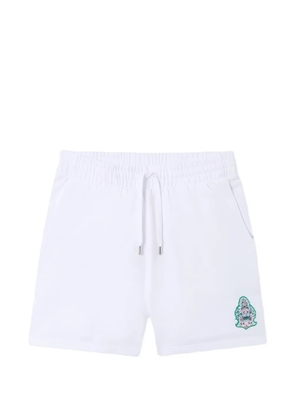 Casablanca Hotel Emblem shorts - White