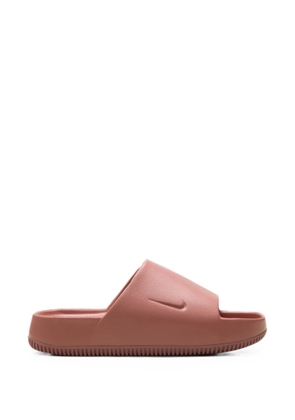 Nike Calm logo-detail slides - Pink