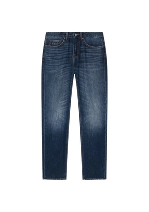 Armani Exchange faded whiskered jeans - Blue