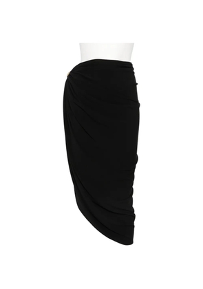 Sportmax Licenza asymmetric skirt - Black