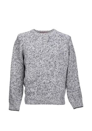Brunello Cucinelli chunky-knit crew-neck knitwear - Grey