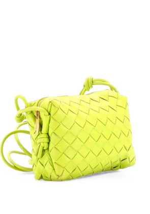 Bottega Veneta Pre-Owned Loop Intrecciato Nappa Mini crossbody bag - Green
