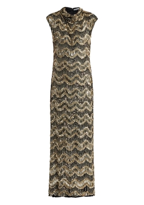 ILTA all-over embroidered dress - Black
