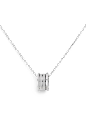 Bvlgari Pre-Owned 2010s B.Zero1 pendant necklace - Silver
