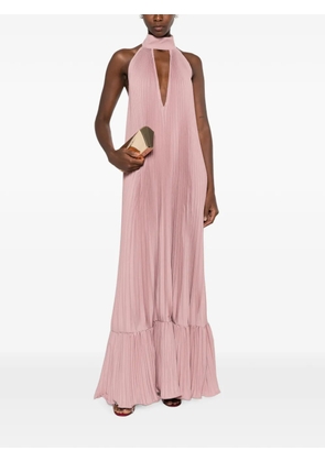 L'IDÉE Libertie pleated maxi dress - Pink