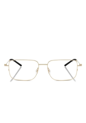 Moncler Eyewear rectangular-frame glasses - Yellow