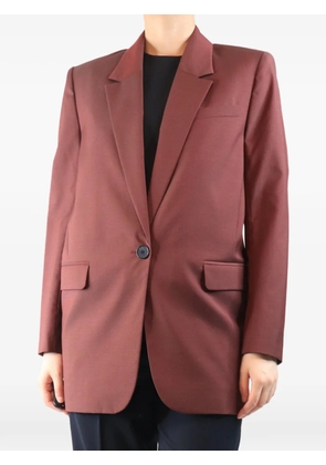 MARANT ÉTOILE single-breasted blazer - Red