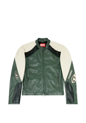 Diesel L-Ahti leather jacket - Green