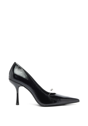 Diesel D-Jewels leather pumps - Black