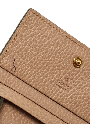 Gucci Pre-Owned GG Marmont panelled cardholder - Neutrals