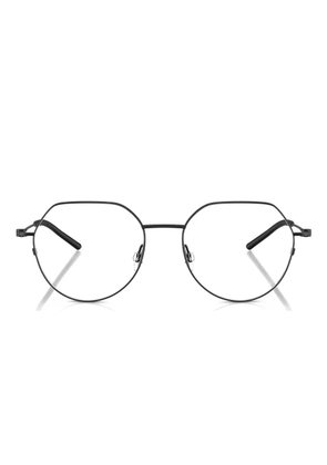 Moncler Eyewear geometric nose-pads frames - Black
