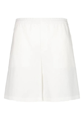 Gucci elastic linen shorts - White