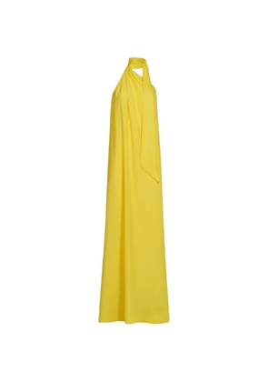 Taller Marmo Astor halterneck maxi dress - Yellow